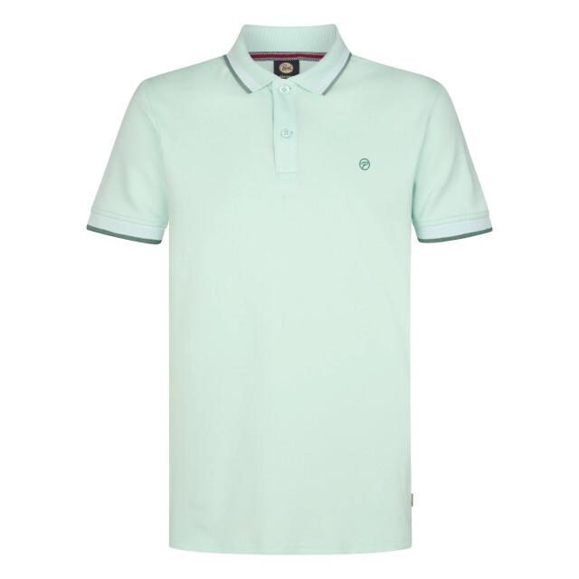 Petrol Industries Heren polo m-1060-pol933 6181 cool mint Petrol M 1060 POL933 6181CoolMint large