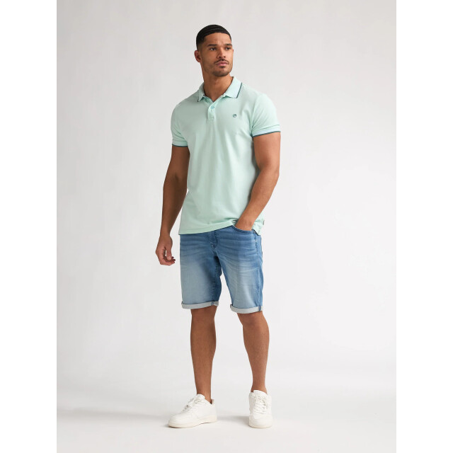 Petrol Industries Heren polo m-1060-pol933 6181 cool mint Petrol M 1060 POL933 6181CoolMint large