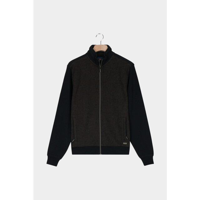 Baileys Vest sweat cardigan zip 2-tone ja 522250/85 200353 large