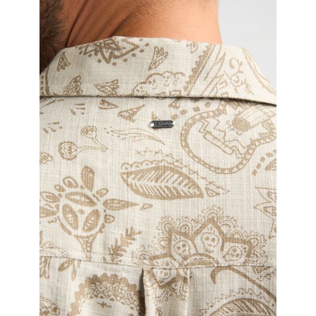 Petrol Industries Heren overhemd m-1060-sis411 0112 seashell Petrol M 1060 SIS411 0112Seashell large