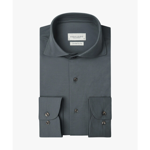 Profuomo Ppxh10032o shirt x-cutaway sf denim blue PPXH10032O large