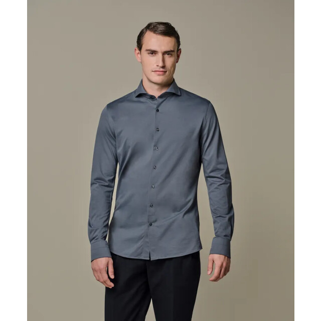 Profuomo Ppxh10032o shirt x-cutaway sf denim blue PPXH10032O large