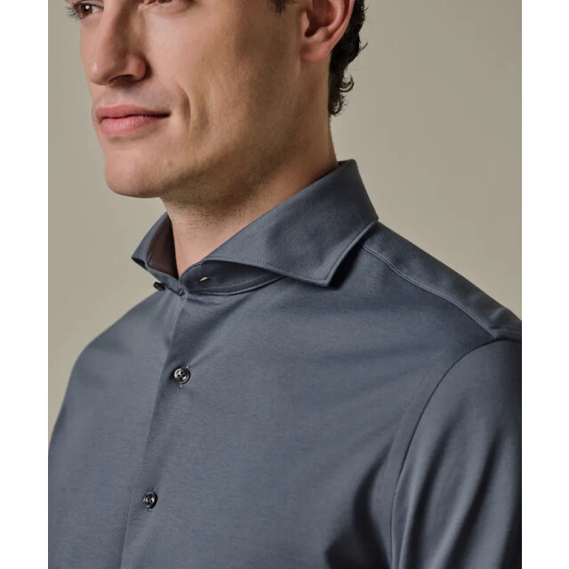 Profuomo Ppxh10032o shirt x-cutaway sf denim blue PPXH10032O large