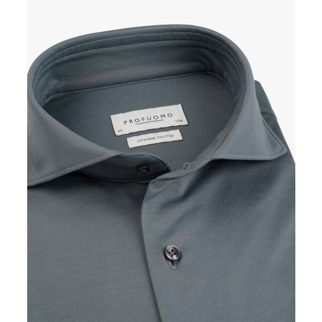 Profuomo Ppxh10032o shirt x-cutaway sf denim blue PPXH10032O large