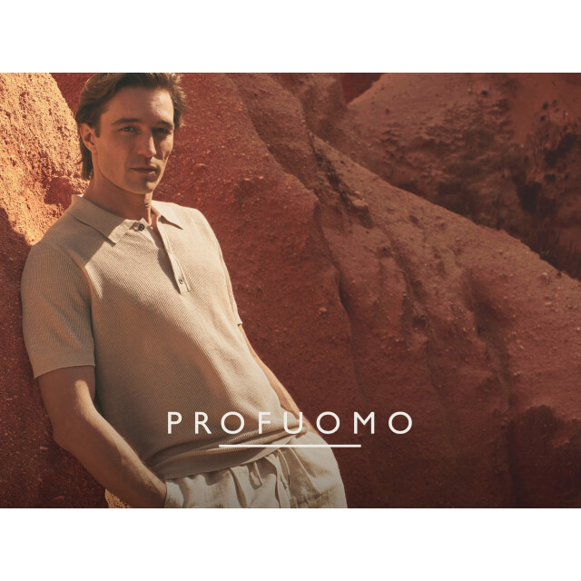 Profuomo Ppxd10028e polo ss beige PPXD10028E large