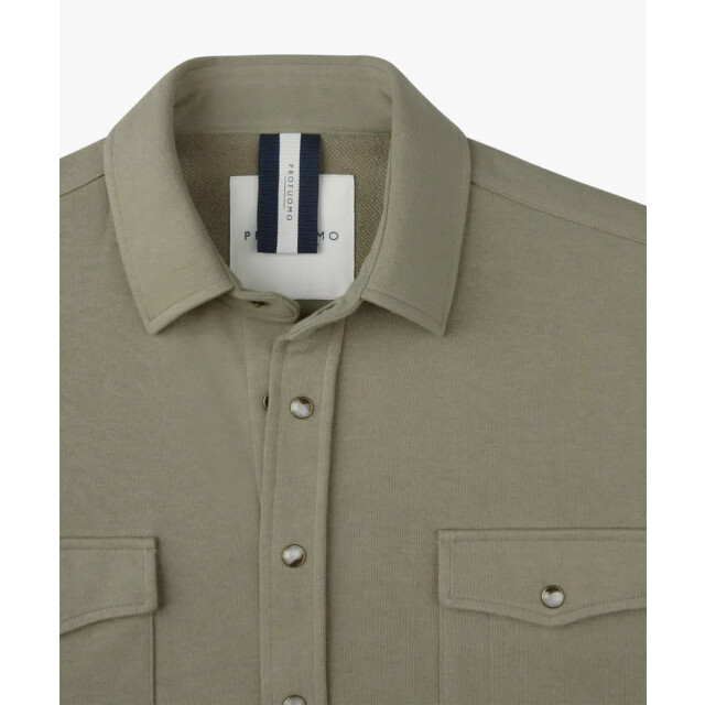 Profuomo Ppxf10001g overshirt western mid green PPXF10001G large