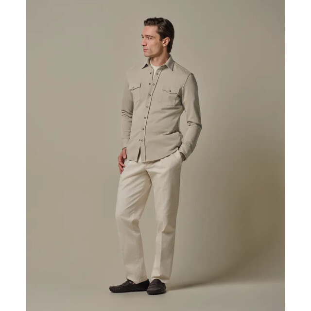 Profuomo Ppxf10001b overshirt western beige PPXF10001B large