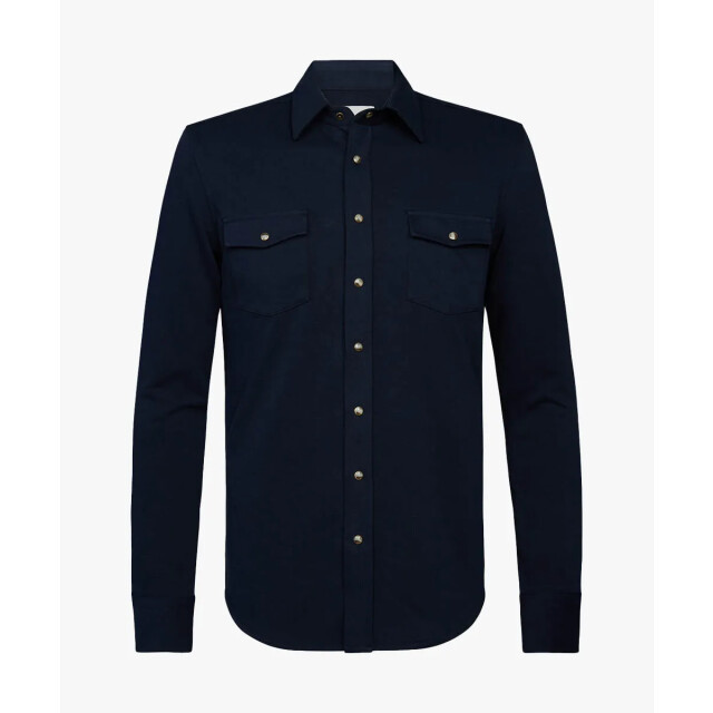 Profuomo Ppxf10001j overshirt western navy PPXF10001J large