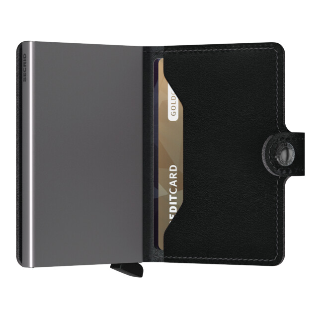 Secrid Miniwallet original black M Black large