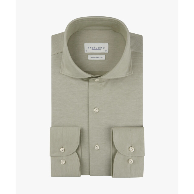 Profuomo Ppxh10031d shirt x-cutaway sf mid green PPXH10031D large