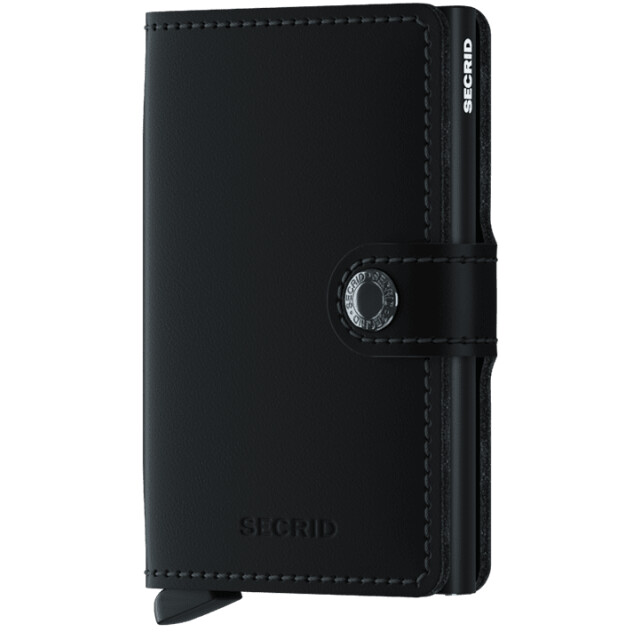 Secrid Miniwallet matte black MM Black large