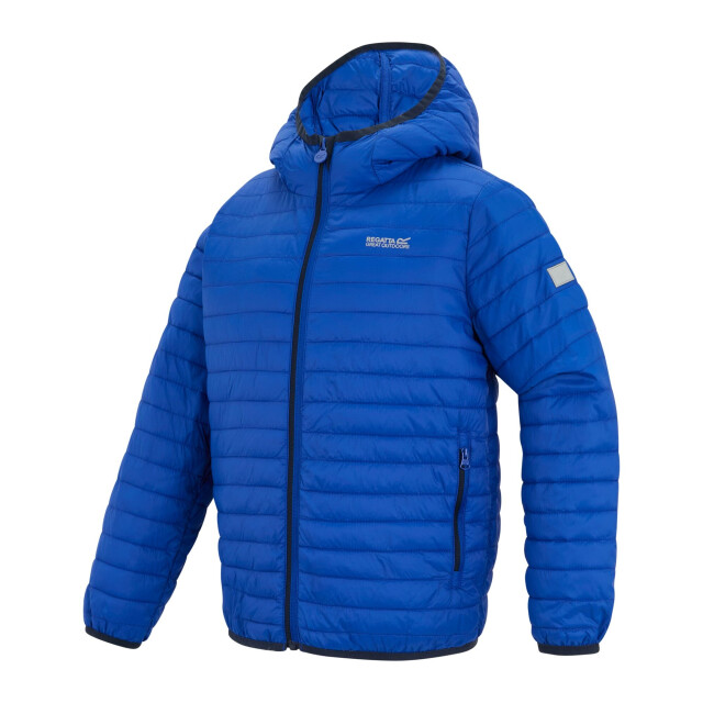 Regatta Childrens/kids hillpack hooded jacket UTRG12628_olympianblue large