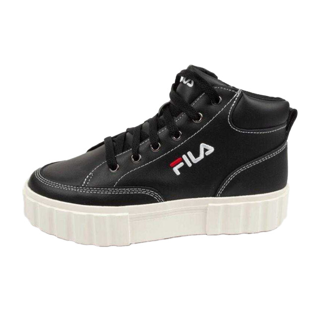 Fila Dames sandblast leren trainers UTPP13079_black large