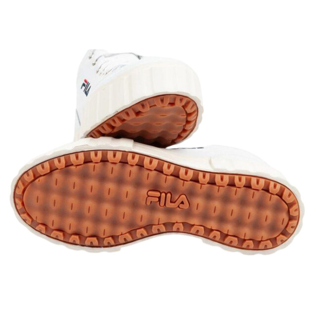 Fila Dames sandblast leren trainers UTPP10947_white large