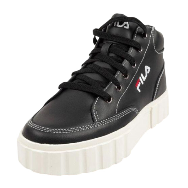 Fila Dames sandblast leren trainers UTPP10947_black large