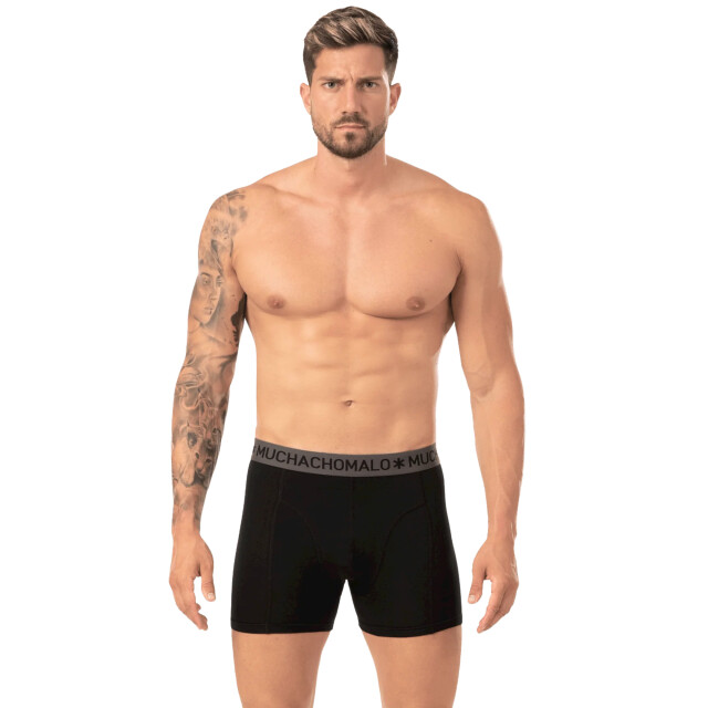 Muchachomalo Heren 10-pack boxershorts U-SOLID1010-458 large