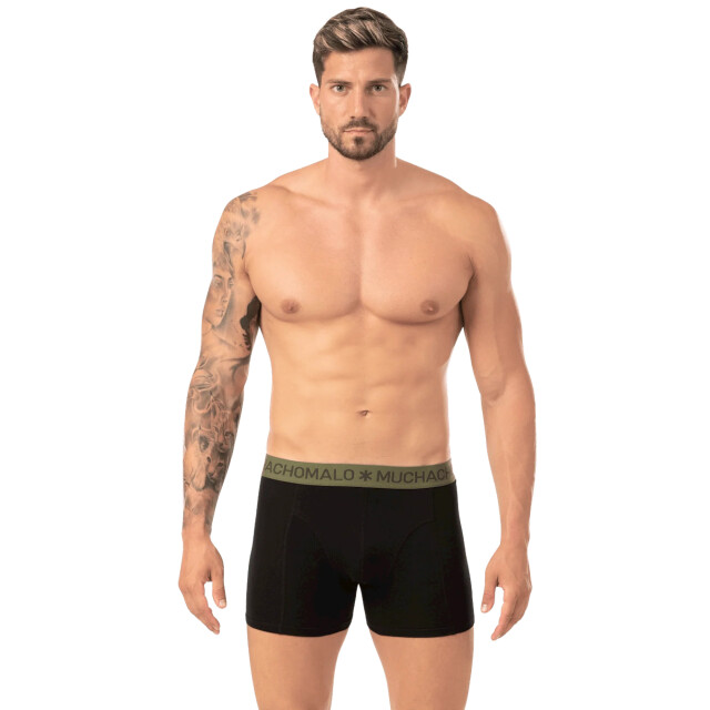 Muchachomalo Heren 10-pack boxershorts U-SOLID1010-463 large
