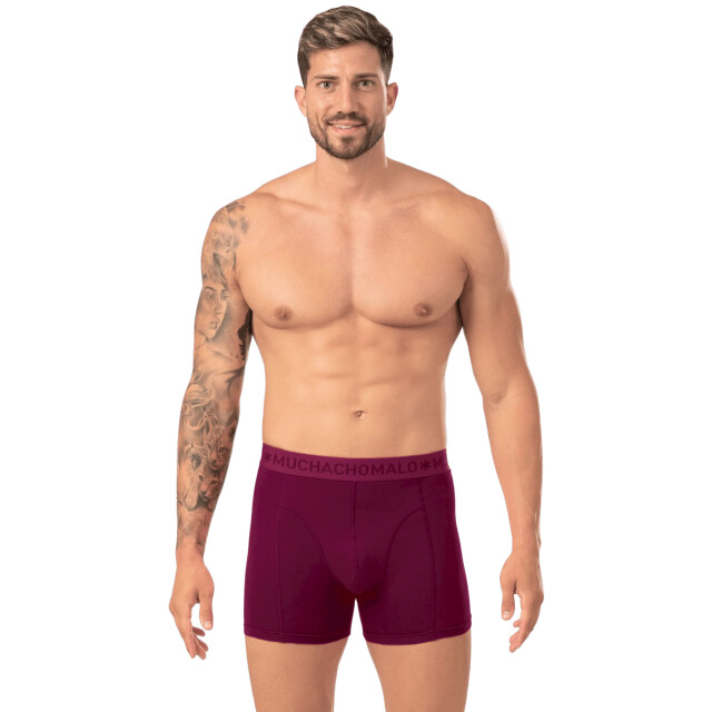 Muchachomalo Heren 10-pack boxershorts U-SOLID1010-458 large