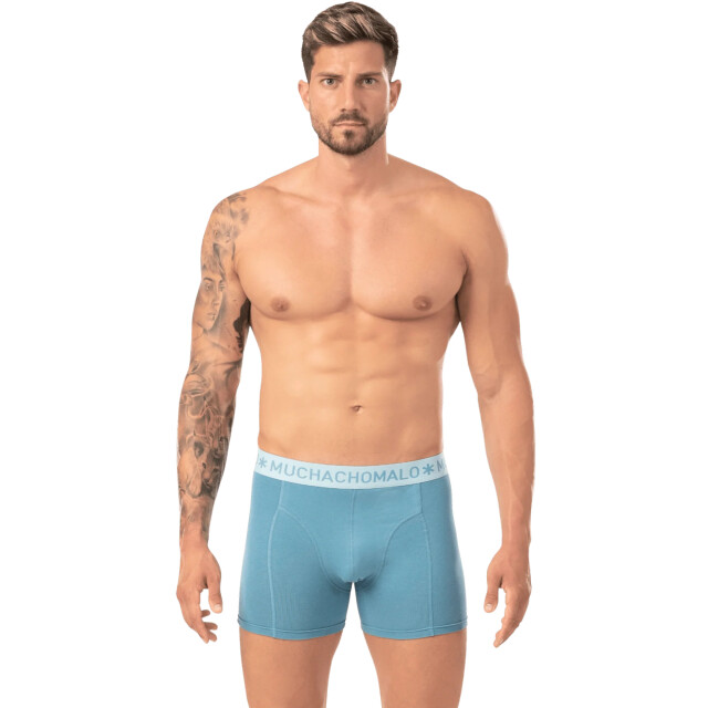 Muchachomalo Heren 10-pack boxershorts U-SOLID1010-458 large