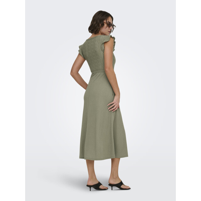 Only Onlelisa s/l v-neck dress jrs 15372186 large