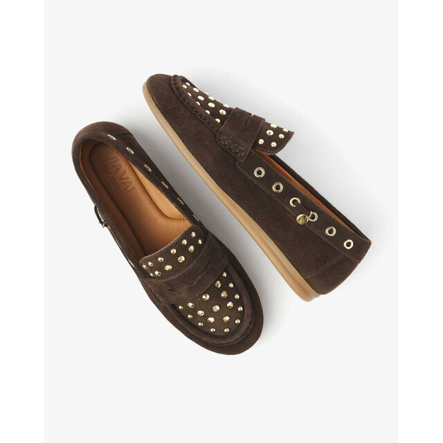 Via Vai 62421 Loafers Bruin 62421 large