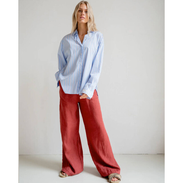 Penn & Ink Blouse lange mouw s26z831 Penn & Ink Blouse lange mouw S26Z831 large