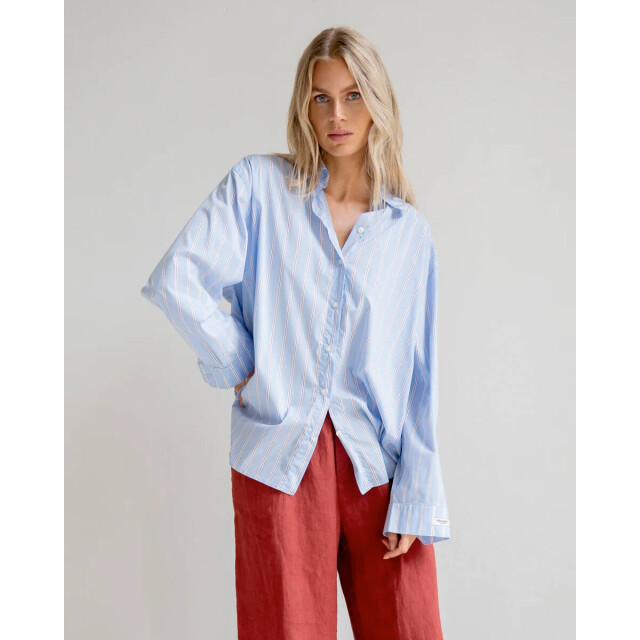 Penn & Ink Blouse lange mouw s26z831 Penn & Ink Blouse lange mouw S26Z831 large