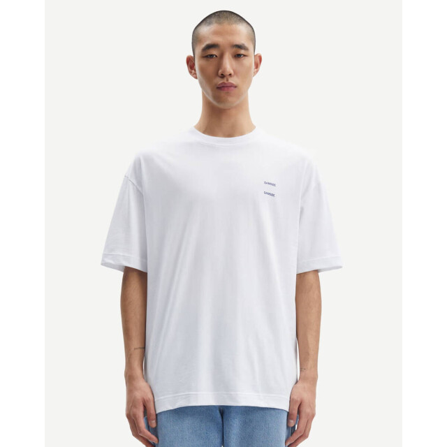 Samsoe & Samsoe T-shirt korte mouw m22300126 joel Samsøe Samsøe T-shirt korte mouw M22300126 JOEL large