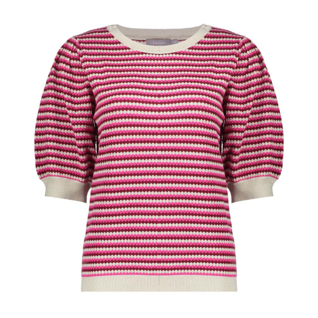 Geisha pull stripe lrx 64066-14 710 lurex fuchsia port 06712.185.0020 large