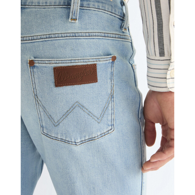 Wrangler Greensboro heren regular straight-fit jeans firelight blue WRANGLER 112378688 Greensboro FirelightBlue large