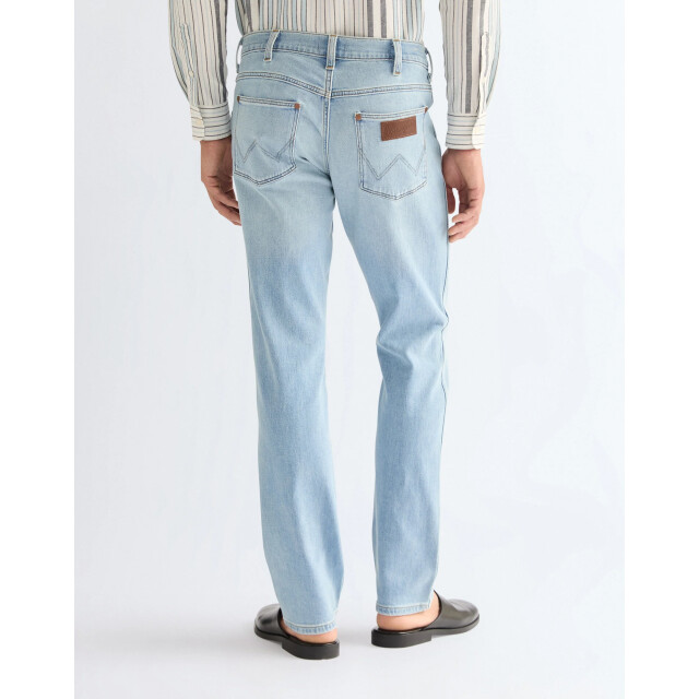 Wrangler Greensboro heren regular straight-fit jeans firelight blue WRANGLER 112378688 Greensboro FirelightBlue large
