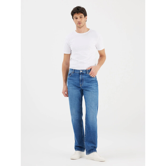 Cup of Joe Neo heren relaxed straight fit jeans medium blue COJ NEO medium blue large