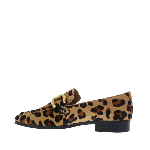 Di Lauro Loafer bit luipaardprint | maat: | kleur: | dames loafers | materiaal: pony 108619 large