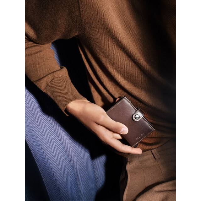 Secrid Miniwallet original chocolate M Chocolate large