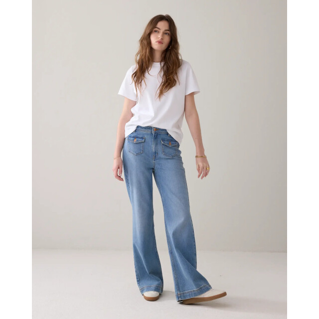 Summum 4s2936-5206 6 jeans flared comford heritage denim vintagebluedenim 4s2936-5206 426 large