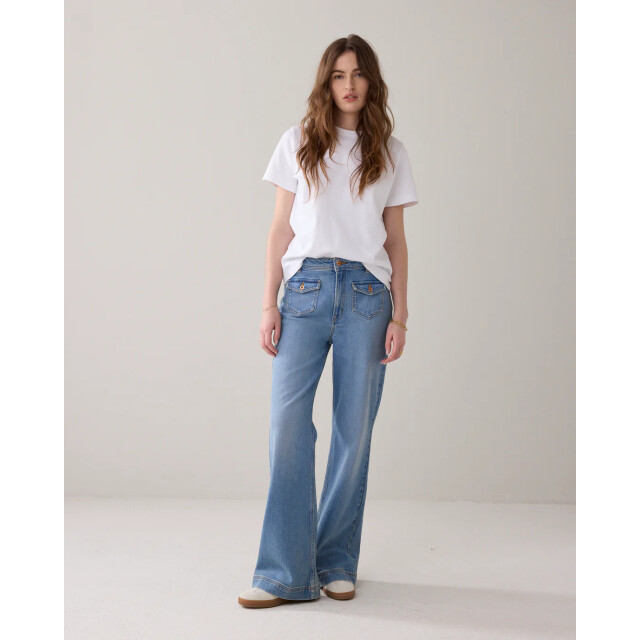 Summum 4s2936-5206 6 jeans flared comford heritage denim vintagebluedenim 4s2936-5206 426 large