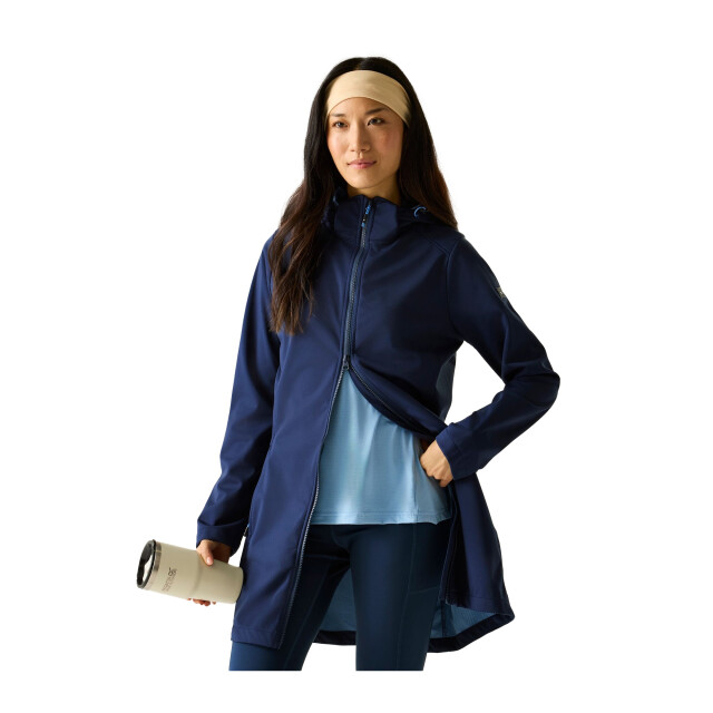 Regatta Dames carisbrooke softshell waterdichte jas UTRG12842_navyblue large