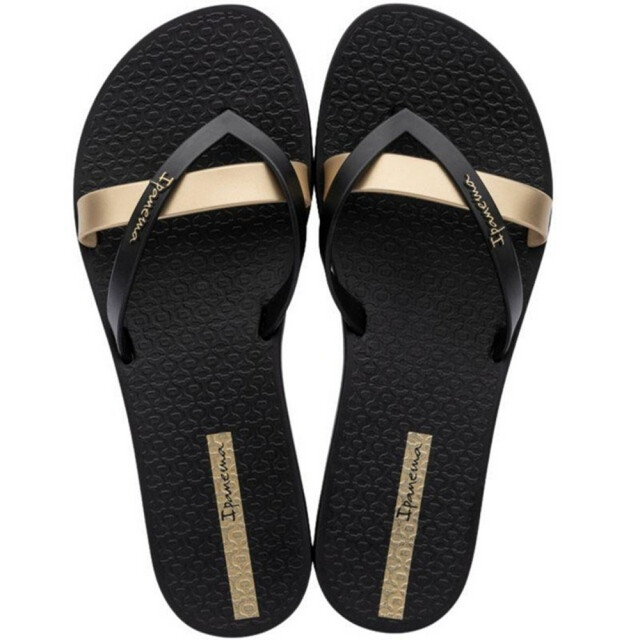 Ipanema Dames kirei fem teenslippers UTPP7962_blackgold large