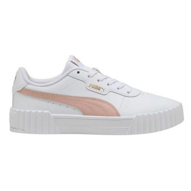 Puma Dames carina 3.0 leren trainers UTPP7009_whitepink large