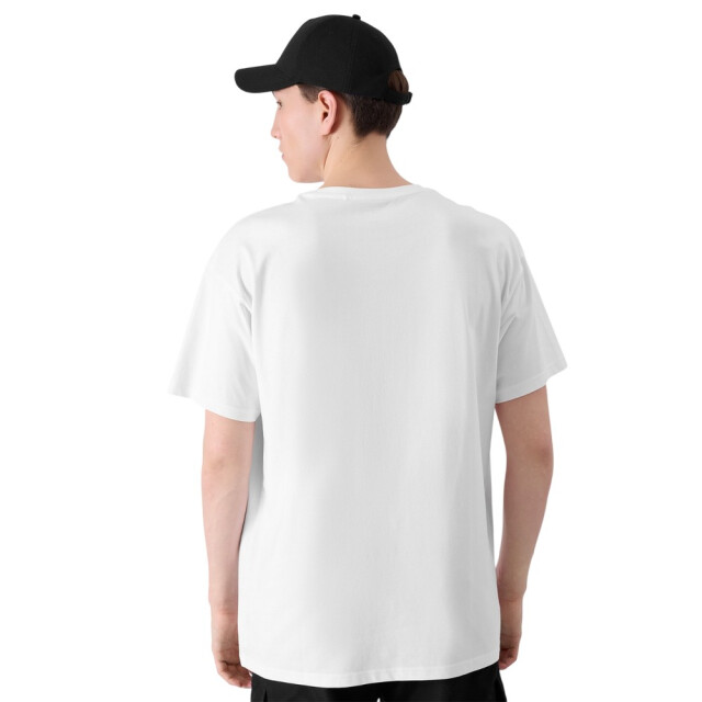 4F Heren t-shirt met opdruk UTPP5388_white large