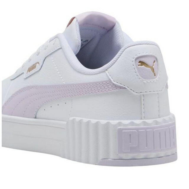 Puma Dames carina 3.0 leren trainers UTPP7009_whiteviolet large
