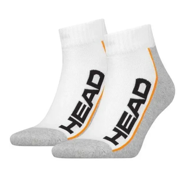 Head Uniseksokken voor volwassenen (2 stuks) UTPP9721_whitegrey large