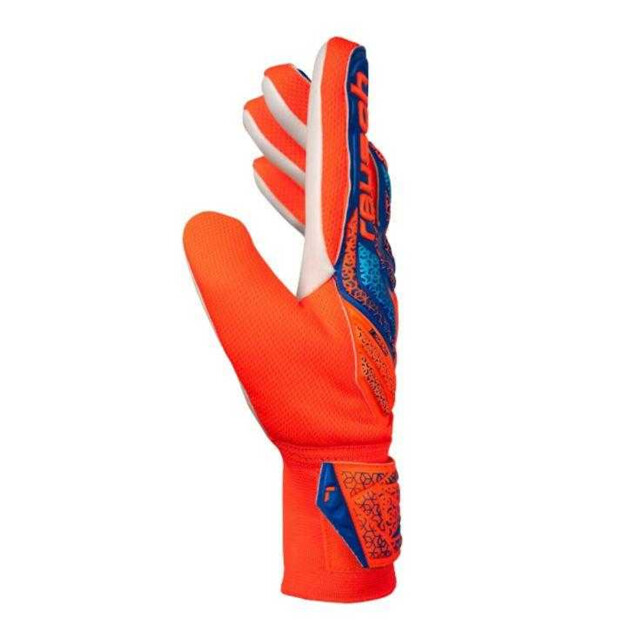 Reusch Attrakt solid keepershandschoenen voor kinderen/kinderen UTPP10684_blueorange large