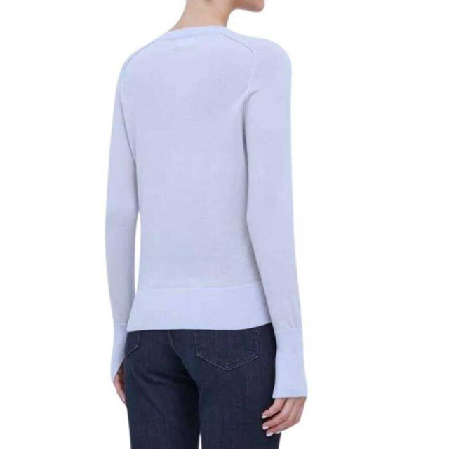 Calvin Klein Dames effen raglan sweater top UTNA901_blue large