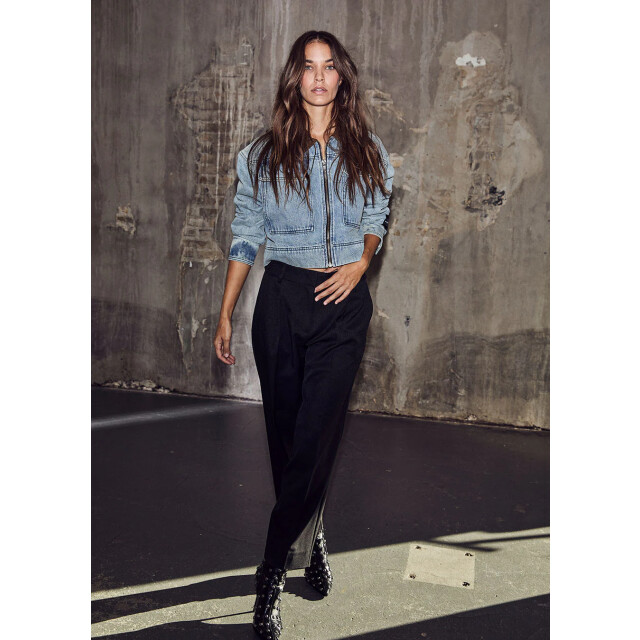 Haute L'Amitié Haute l’amitié meliza crop denim jacket 9864385462600 large