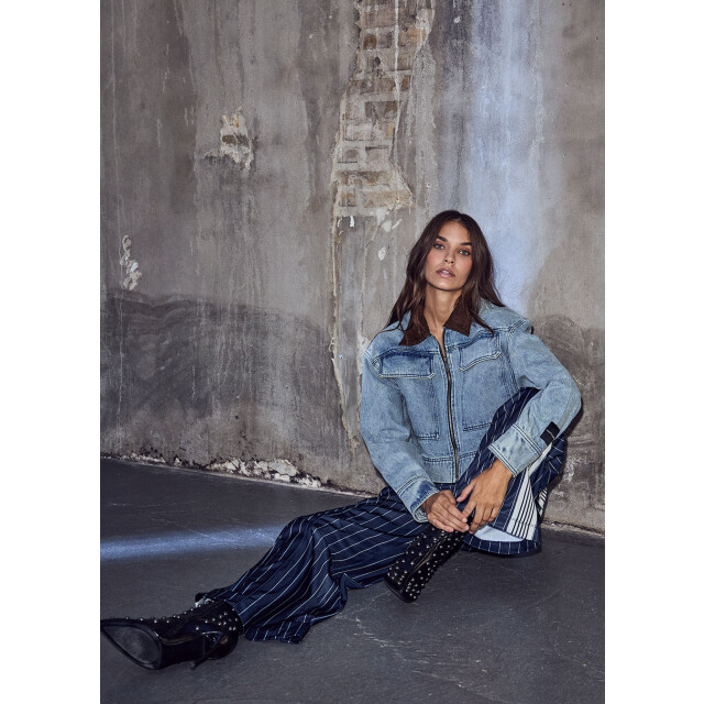 Haute L'Amitié Haute l’amitié meliza crop denim jacket 9864385462600 large