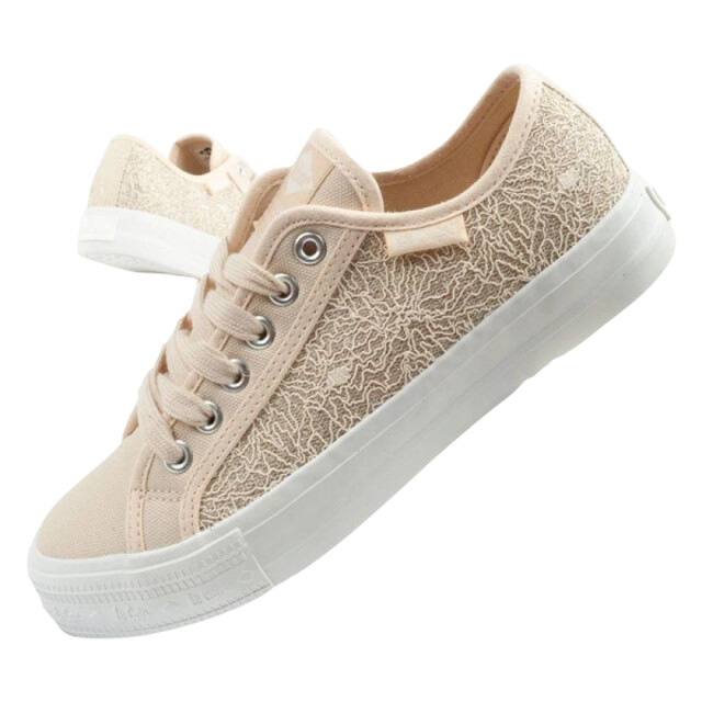 Lee Cooper Dames trainers met patroon UTPP8383_beige large