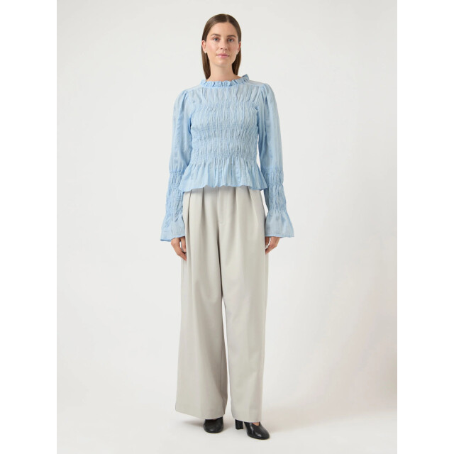 Y.A.S Yasrava ls smock top s. skyway/star white 26039656-222150001 large