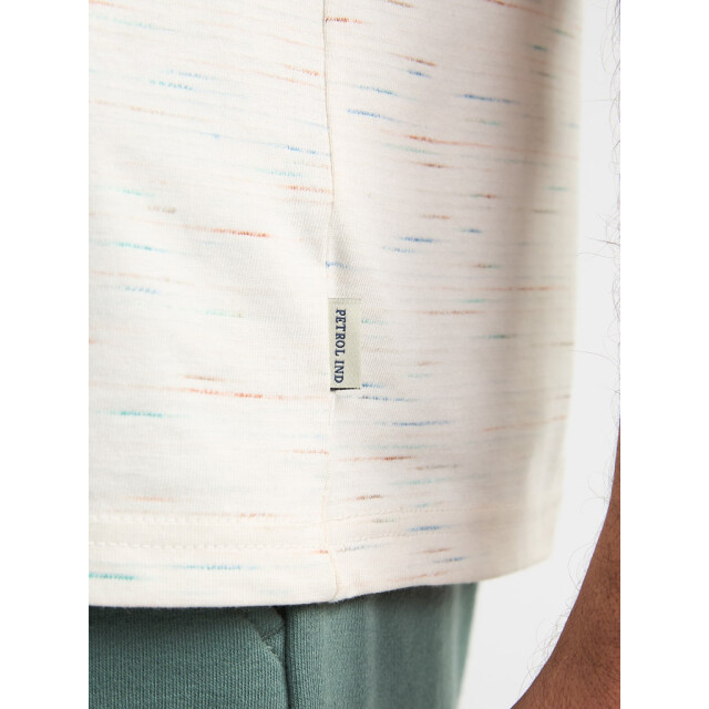 Petrol Industries men t-shirt ss m-1060-tsr641 0112 seashell 05011.112.0088 large