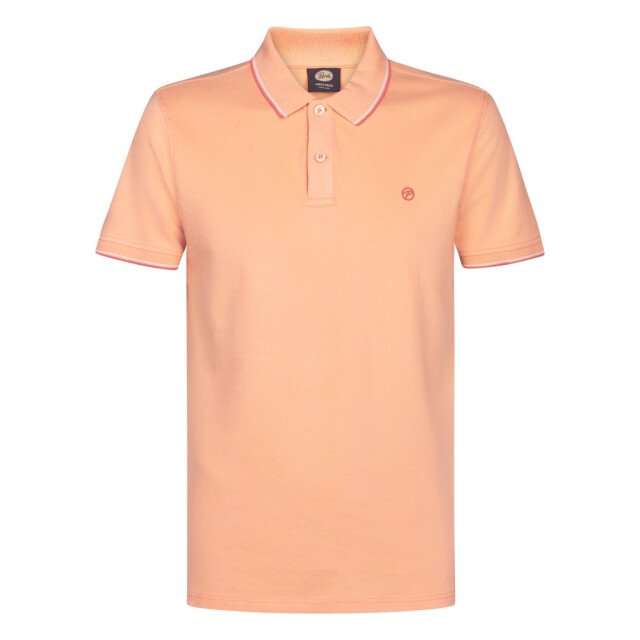 Petrol Industries men polo short sleeve m-ros-pol003 2125 tropical orange 05311.540.0015 large